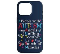 Puzzle People with Autism are Angels Accept Autism Awareness Coque pour iPhone 16 Pro