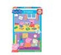 Educa - Peppa Pig Lot de 2 Puzzles pour Enfants de 20 pièces chacun. Recommandé à partir de 3 Ans (18087)