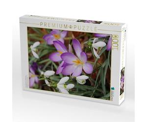 Puzzle · Perce-Neige et Crocus | Les messagers du printemps dans le jardin · 1000 pièces · Format assemblé 64 × 48 cm · CALVENDO Puzzle