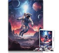 Puzzle Perdus dans l'espace pour Adolescents:1000 Casse-têtes, Jeu éducatif, Cadeau mémorable et touchant Dimensions:38 x 26cm