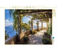 Puzzle · Pergola dans Le Jardin de la Villa San Michele, à Capri | Terrasse ensoleillée offrant une vue imprenable, ornée de… · 1000 pièces · Format assemblé 64 × 48 cm · CALVENDO Puzzle