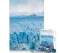 Puzzle Perito Moreno Glacier pour Adolescents, 1000 pièces, Jouet d'exercice Mental, Design Relaxant, Assemblage, Surprise de Noël (38x52cm)