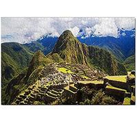 Puzzle Pérou Machu Picchu pour Adultes 100 pièces en Papier, Cadeau Souvenir de Voyage 45,5 x 35,5 cm