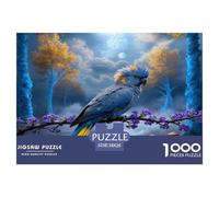 Puzzle Perroquet 1000 Pièces pour Adultes Et Enfants, Plaisir Partagé en Famille, Jeu Éducatif, Casse-tête Bois, DéCoration, Cadeau Enfant 38x26cm/1000pcs