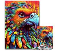 Puzzle Perroquet 1000 pièces, Puzzle Impossible pour Adultes, idéal pour Les Adolescents et Les collectionneurs, Cadeau de Voyage, activité familiale 50x75cm / 19,68x29,52 Pouces