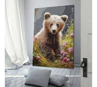 Puzzle Perroquet Ara Rouge dans la Jungle, Anti-Stress, en Carton 100% recyclé, pour Adultes et Enfants, Cadeau Unique, 1 000 pièces (75 x 50 cm)