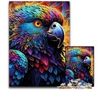 Puzzle Perroquet coloré 1000 pièces pour Adultes, idéal pour Les réunions de Famille, Les Anniversaires et Les Vacances 26x38cm / 10,23x14,96 Pouces
