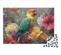 Puzzle Perroquet Coloré pour Toute la Famille, Idées Cadeaux pour Hommes et Femmes, Unique, 500 pièces (52 x 38 cm)
