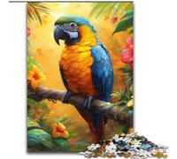 Puzzle Perroquet de la Jungle pour Adultes et Adolescents, Puzzle intéressant pour réduire Le Stress et interagir avec Les Parents (50x75cm)