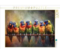 Puzzle · Perroquets | 1000 pièces · Format assemblé 64 × 48 cm · CALVENDO Puzzle