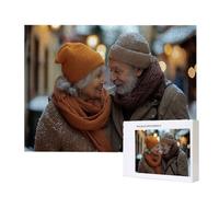 Puzzle personnalisé 1000/1500/2000/3000/4000/5000/6000 pièces, Puzzle personnalisé à partir de Vos Propres Photos, Bois Puzzles avec Photo, Cadeaux pour Noël, Mariage, Amis, Famille (4000 pièces) b82