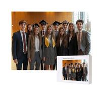 Puzzle personnalisé 1000/1500/2000/3000/4000/5000/6000 pièces, Puzzle personnalisé à partir de Vos Propres Photos, Bois Puzzles avec Photo, Cadeaux pour Noël, Mariage, Amis, Famille (1000 pièces) b68