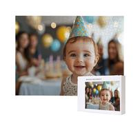 Puzzle personnalisé 1000/1500/2000/3000/4000/5000/6000 pièces, Puzzle personnalisé à partir de Vos Propres Photos, Bois Puzzles avec Photo, Cadeaux pour Noël, Mariage, Amis, Famille (1500 pièces) b159