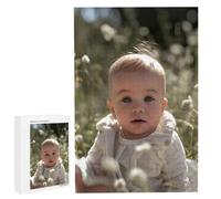 Puzzle Personnalisé avec Photo, Puzzle en Bois 1000 Pieces Adulte,Idée Cadeau Avancée Personnalisable, DIY Puzzles Jouet Personnalisé pour la Famille/Couple/Animaux ou Paysage Photo (1000 Pièces) N122
