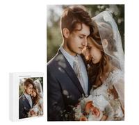 Puzzle Personnalisé avec Photo, Puzzle en Bois 3000 Pieces Adulte,Idée Cadeau Avancée Personnalisable, DIY Puzzles Jouet Personnalisé pour la Famille/Couple/Animaux ou Paysage Photo (3000 Pièces) N193