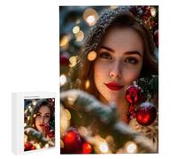 Puzzle Personnalisé avec Photo, Puzzle en Bois 6000 Pieces Adulte, Idée Cadeau Avancée Personnalisable, DIY Puzzles Jouet Personnalisé pour la Famille/Couple/Animaux ou Paysage Photo (6000 Pièces) N22