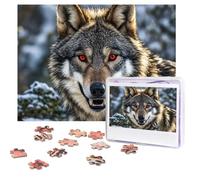 Puzzle personnalisé de 500 pièces avec sac de rangement pour adultes (52 x 38 cm)