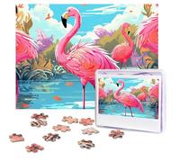 Puzzle personnalisé de 500 pièces avec sac de rangement pour adultes et mariage (75 x 50 cm)