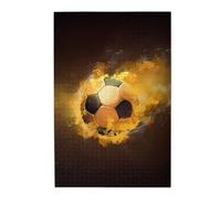 Puzzle personnalisé en bois imprimé football 1000 pièces pour adulte cadeau d'anniversaire de Noël