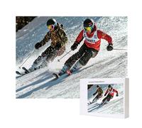 Puzzle Personnalisé Photo 1000/1500/2000/3000/4000/5000/6000 Pièces, Personnalisez Votre Puzzle en Bois, Personnalisable avec Votre Propre Image, pour Adultes, Noël, Couple, Vacances, Idée Cadeau n232