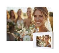 Puzzle Personnalisé Photo 1000/1500/2000/3000/4000/5000/6000 Pièces, Personnalisez Votre Puzzle en Bois, Personnalisable avec Votre Propre Image, pour Adultes, Noël, Couple, Vacances, Idée Cadeau n113