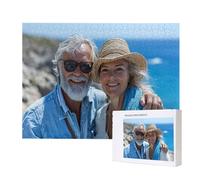 Puzzle Personnalisé Photo 1000/1500/2000/3000/4000/5000/6000 Pièces, Personnalisez Votre Puzzle en Bois, Personnalisable avec Votre Propre Image, pour Adultes, Noël, Couple, Vacances, Idée Cadeau n-83