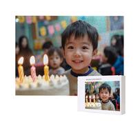 Puzzle Personnalisé Photo 1000/1500/2000/3000/4000/5000/6000 Pièces, Personnalisez Votre Puzzle en Bois, Personnalisable avec Votre Propre Image, pour Adultes, Noël, Couple, Vacances, Idée Cadeau n144