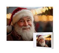 Puzzle Personnalisé Photo 1000/1500/2000/3000/4000/5000/6000 Pièces, Personnalisez Votre Puzzle en Bois, Personnalisable avec Votre Propre Image, pour Adultes, Noël, Couple, Vacances, Idée Cadeau n146