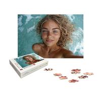 Puzzle Personnalisé Photo 1000/1500/2000/3000/4000/5000 Pièces Adultes, Puzzle Personnalisé avec Boite Cadeau, Jeu de Concentration pour Adultes, Idée Cadeau Femme Homme, Décoration Murale, X-264