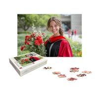 Puzzle Personnalisé Photo 1000/1500/2000/3000/4000/5000 Pièces Adultes, Puzzle Personnalisé avec Boite Cadeau, Jeu de Concentration pour Adultes, Idée Cadeau Femme Homme, Décoration Murale, X-332