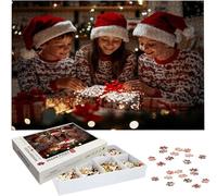 Puzzle Personnalisé Photo 1000/1500/3000/5000 Pièces, Personnalisez Votre Propre Puzzle, Puzzles Personnalisable Photo Texte Cadeau Unique pour Anniversaire Noël Mariage Famille Enfant Amis h-3976