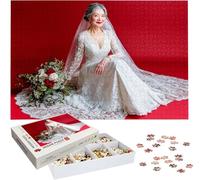 Puzzle Personnalisé Photo 1000/1500/3000/5000 Pièces, Personnalisez Votre Propre Puzzle, Puzzles Personnalisable Photo Texte Cadeau Unique pour Anniversaire Noël Mariage Famille Enfant Amis h-293