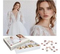 Puzzle Personnalisé Photo 1000/1500/3000/5000 Pièces, Personnalisez Votre Propre Puzzle, Puzzles Personnalisable Photo Texte Cadeau Unique pour Anniversaire Noël Mariage Famille Enfant Amis h-970