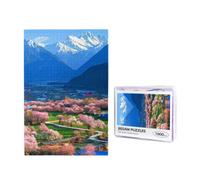 Puzzle Personnalisé Photo /300/500/1000 Pièces Personnalisez Votre Puzzle en Bois, Puzzle Personnalisable avec Votre Propre Image - Idée Cadeau pour Adultes, Enfants (Type Vertical, 1000 pièces)