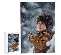 Puzzle Personnalisé Photo - 35/70/120/200/300/500/1000/1500/2000/3000/4000/5000/6000 Pièces, Puzzle en Bois sur Mesure pour Adultes, Personnalisez Votre Puzzles, Cadeaux pour Couple, Famille, Amis
