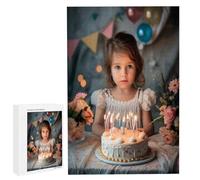 Puzzle Personnalisé Photo - 35/70/120/200/300/500/1000/1500/2000/3000/4000/5000/6000 Pièces, Puzzle en Bois sur Mesure pour Adultes, Personnalisez Votre Puzzles, Cadeaux pour Couple, Famille, Amis