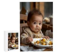 Puzzle Personnalisé Photo - 35/70/120/200/300/500/1000/1500/2000/3000/4000/5000/6000 Pièces, Puzzle en Bois sur Mesure pour Adultes, Personnalisez Votre Puzzles, Cadeaux pour Couple, Famille, Amis