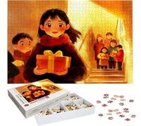 Puzzle Personnalisé Puzzle Personnalisé Photo avec Photo Texte, Jigsaw sur Mesure pour la Famille, Jigsaw sur Mesure pour la Famille, Cadeau Anniversaire & Noël, Personnalisez Cadeau Femme Homme h-755