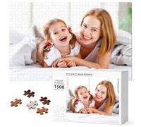 Puzzle Personnalisé Utilisez Vos Photos préférées pour Puzzle personnalisé Cadeau pour la Famille, Le Mariage, la Remise des diplômes, l'animal de Compagnie (1500 Pcs)
