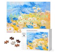 Puzzle Personnalisé Utilisez Vos Photos préférées pour Puzzle personnalisé Cadeau pour la Famille, Le Mariage, la Remise des diplômes, l'animal de Compagnie (70 Pcs)