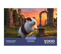 Puzzle Peruvian Cochon d'Inde De 1000 Pièces pour Adultes,Paysage du crépuscule Un Jeu De Dexérité Très Difficile Puzzle Éducatif avec des Défis l'art De La Décoration Moderne 70x50cm/1000pcs