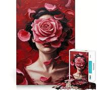 Puzzle Pétales de Passion 1000 pièces pour Adultes, Jouet Intelligent, Passe-Temps à la Maison, Bords Lisses, Objet de Collection (50x75cm)