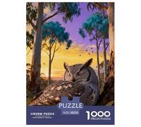 Puzzle Petit-Duc 1000 Pièces pour Adultes Et Enfants, Défiant Et Stimulant, Puzzles Bois, Home Decor, Cadeau Adulte 38x26cm/1000pcs