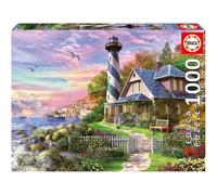 Puzzle - Phare à Rock Bay - Paysage marin - 1000 pièces - Dès 14 ans - Educa