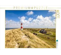 Puzzle · Phare de List-Ost à Sylt | Phare de List-Ost sur la presqu'île d'Ellenbogen, Sylt… · 1000 pièces · Format assemblé 64 × 48 cm · CALVENDO Puzzle