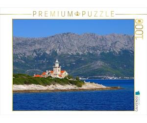 Puzzle · Phare de Sucuraj | Hvar · L'île ensoleillée de Croatie · 1000 pièces · Format assemblé 64 × 48 cm · CALVENDO Puzzle