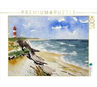 Puzzle · Phare de Sylt | 1000 pièces · Format assemblé 64 × 48 cm · CALVENDO Puzzle