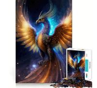 Puzzle phénix nébuleuse Mystique pour Adultes, 1000 pièces, Jeu d'exercice Mental, détente, Design, Assemblage, Cadeau Exquis (38x26cm)