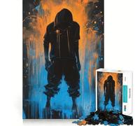 Puzzle Philosophe de la Rue pour Adultes, 1000 pièces, Jeu de logique mentale, Doux et Relaxant, découpe Ferme, liste de souhaits du Père Noël 50x75cm