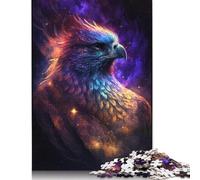 Puzzle Phoenix Bird Galaxy 1000 pièces pour Adultes, Jeu Familial, Puzzle pour Adolescents 1000 pièces (75 x 50 cm)